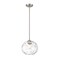Z-Lite Chloe 1 Light Pendant, Brushed Nickel & Clear 490P10-BN - alternate 7